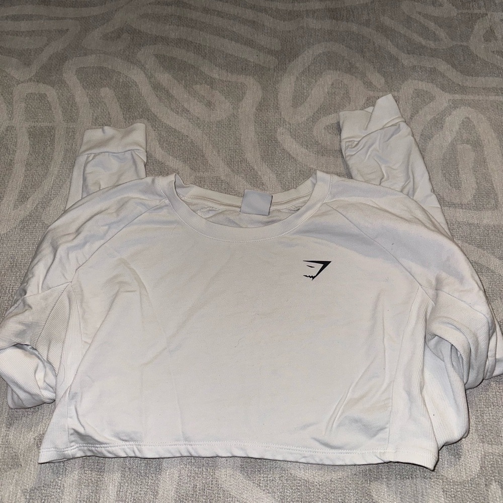 GYMSHARK cropped long sleeve